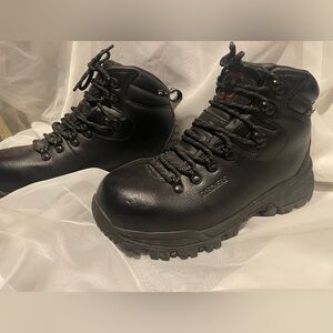 Sketchers Black Waterproof Work Boots Size 7.5